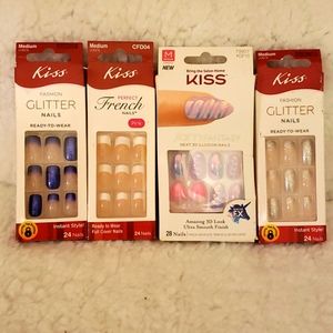 Kiss instant nails.